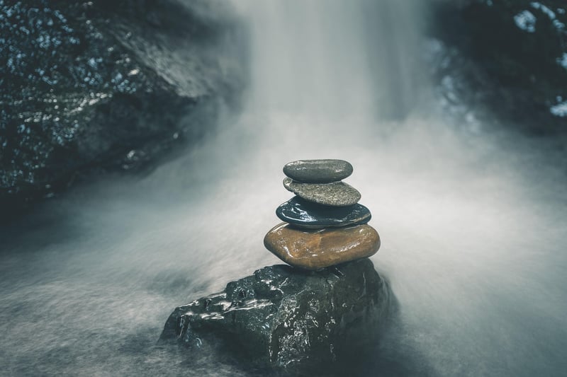 Rock Balancing Art
